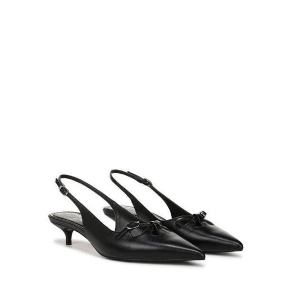 NEVER WORN black kitten heels